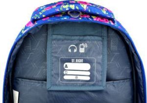 St. Majewski Plecak Stright BP-07 Flowers Two 4-komory 7