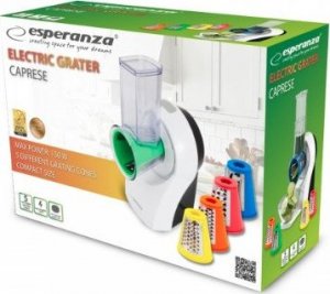 Rozdrabniacz Esperanza Szatkownica elektryczny Esperanza CAPRESE EKM026 (150W  kolor biały) 3