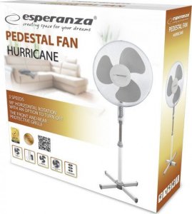 Wentylator Esperanza Wentylator stojący Esperanza HURRICANE EHF001WE (kolor biały) 2