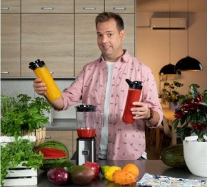 Blender kielichowy Eldom ELDOM BLENDER STOJĄCY, BLENDER PERSONALNY JAAR, 2 5