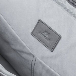 Torba RivaCase RIVACASE TORBA NA LAPTOP 15,6" EGMONT, SZARA, EKO-SKÓRA I TWEED, KIESZENIE NA TABLET 10,1", SMARTFON, DOKUMENTY I AKCESORIA 10