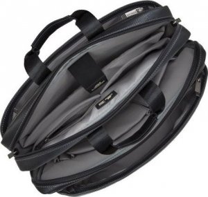 Torba RivaCase RIVACASE TORBA NA LAPTOP 16" ORLY, CZARNA, MATERIAŁ WODOODPORNY, KIESZENIE NA TABLET 10,1", SMARTFON, DOKUMENTY I AKCESORIA 3