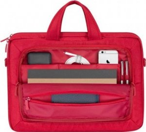 Torba RivaCase RIVACASE TORBA NA LAPTOP 15,6" ALPENDORF, CZERWONA, Z MATERIAŁU WODOODPORNEGO 15