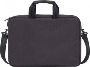 Torba RivaCase RIVACASE TORBA NA LAPTOP 15,6" SUZUKA, CZARNA, Z MATERIAŁU WODOODPORNEGO, KIESZENIE NA TABLET 10,1", SMARTFON, DOKUM,, AKCES. 15