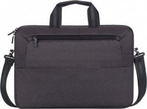 Torba RivaCase RIVACASE TORBA NA LAPTOP 15,6" SUZUKA, CZARNA, Z MATERIAŁU WODOODPORNEGO, KIESZENIE NA TABLET 10,1", SMARTFON, DOKUM,, AKCES. 16