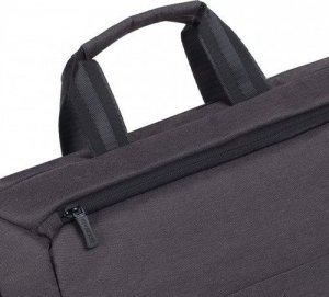 Torba RivaCase RIVACASE TORBA NA LAPTOP 15,6" SUZUKA, CZARNA, Z MATERIAŁU WODOODPORNEGO, KIESZENIE NA TABLET 10,1", SMARTFON, DOKUM,, AKCES. 2