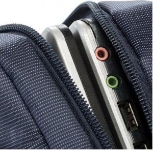 Torba RivaCase RIVACASE TORBA NA LAPTOP 15,6" CENTRAL, NIEBIESKA, Z POLIESTRU, Z KIESZENIAMI NA TABLET, SMARTFON, DOKUMENTY I AKCESORIA 7