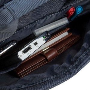 Torba RivaCase RIVACASE TORBA NA LAPTOP 15,6" CENTRAL, NIEBIESKA, Z POLIESTRU, Z KIESZENIAMI NA TABLET, SMARTFON, DOKUMENTY I AKCESORIA 9