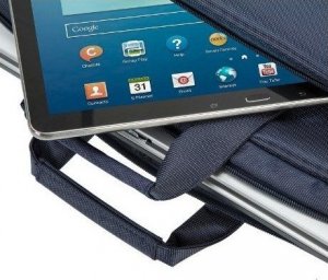 Torba RivaCase RIVACASE TORBA NA LAPTOP 15,6" CENTRAL, NIEBIESKA, Z POLIESTRU, Z KIESZENIAMI NA TABLET, SMARTFON, DOKUMENTY I AKCESORIA 10