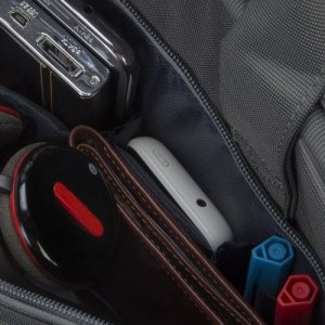 Torba RivaCase RIVACASE TORBA NA LAPTOP 15,6" CENTRAL, SZARA, Z POLIESTRU, Z KIESZENIAMI NA TABLET, SMARTFON, DOKUMENTY I AKCESORIA 13