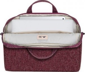 Torba RivaCase RIVACASE TORBA NA LAPTOP 13,3-14" ANVIK, CZERWONY BURGUND, Z MATERIAŁU WODOODPORNEGO 2