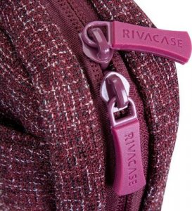 Torba RivaCase RIVACASE TORBA NA LAPTOP 13,3-14" ANVIK, CZERWONY BURGUND, Z MATERIAŁU WODOODPORNEGO 6