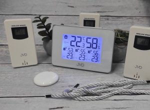 Stacja pogodowa JVD Termometr JVD T3364.1 trzy sondy 2