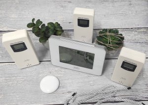 Stacja pogodowa JVD Termometr JVD T3364.1 trzy sondy 7