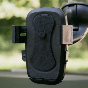 4kom.pl Uchwyt samochodowy Holder do auta Uniwersalny na szybę na telefon do 6.7 cali Czarny 6