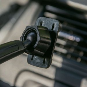 4kom.pl Uchwyt samochodowy Holder do auta Uniwersalny na szybę na telefon do 6.7 cali Czarny 7