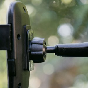 4kom.pl Uchwyt samochodowy Holder do auta Uniwersalny na szybę na telefon do 6.7 cali Czarny 9