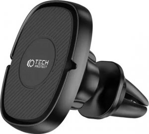 4kom.pl Uchwyt samochodowy N40 magnetyczny do kratki / na deskę / kokpit Black 3