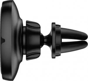 4kom.pl Uchwyt samochodowy N40 magnetyczny do kratki / na deskę / kokpit Black 4