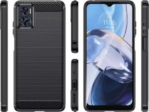 4kom.pl Etui TPUCarbon do Motorola Moto E22 / E22i Black 2