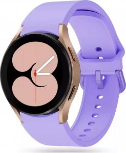 4kom.pl Pasek gumowy Iconband do Samsung Galaxy Watch 4 / 5 / 5 Pro (40 / 42 / 44 / 45 / 46 mm) Violet 1