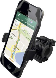 4kom.pl Uchwyt rowerowy Holder na rower motocykl hulajnogę na kierownicę do telefonu Czarny 2