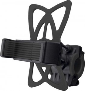 4kom.pl Uchwyt rowerowy Holder na rower motocykl hulajnogę na kierownicę do telefonu Czarny 3