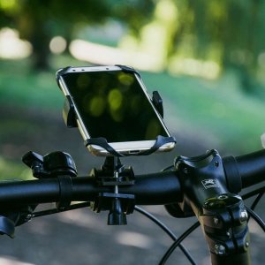 4kom.pl Uchwyt rowerowy Holder na rower motocykl hulajnogę na kierownicę do telefonu Czarny 6