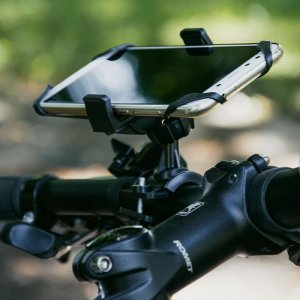4kom.pl Uchwyt rowerowy Holder na rower motocykl hulajnogę na kierownicę do telefonu Czarny 7