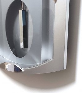 Adler Zegar ścienny Adler PW-061-0214-1 30x45 cm czytelny 3