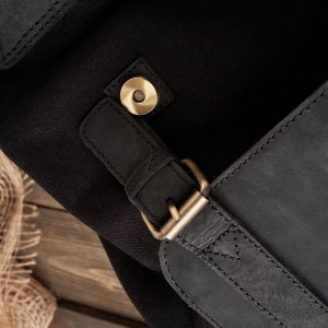 Paolo Peruzzi Plecak męski vintage PAOLO PERUZZI czarny GA408 12