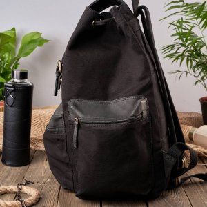 Paolo Peruzzi Plecak męski vintage PAOLO PERUZZI czarny GA408 4