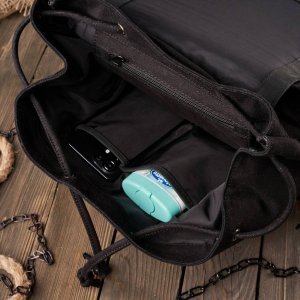 Paolo Peruzzi Plecak męski vintage PAOLO PERUZZI czarny GA408 8