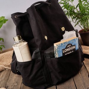 Paolo Peruzzi Plecak męski vintage PAOLO PERUZZI czarny GA408 10