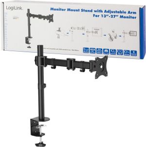 LogiLink Uchwyt biurowy na monitor 13" - 27" (BP0021) 4