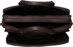 Torba Kemer Torba skórzana na laptop 15" Brązowa 2