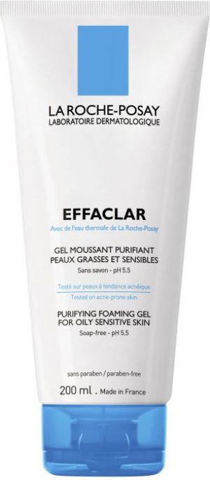 La Roche-Posay Effaclar Purifying Foaming Gel Żel do mycia twarzy wrażliwej/tłustej 200ml 1