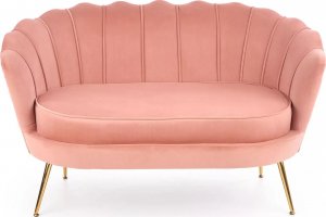 Elior Różowa dwuosobowa sofa muszelka - Vimero 4X 3