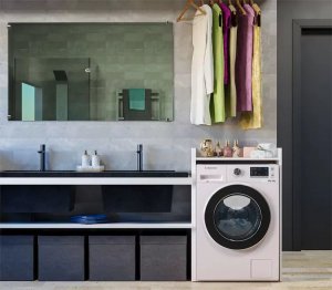 Elior Biały słupek pralniczy na pralkę i suszarkę - Ariana 11X 4