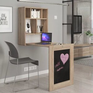 Biurko Elior Olsen Dąb Sonoma 60 cm x 90 cm 3