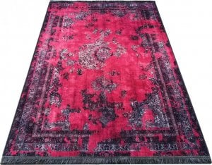 Profeos Czerwony dywan w stylu vintage - Fibio 160 x 230 cm 1