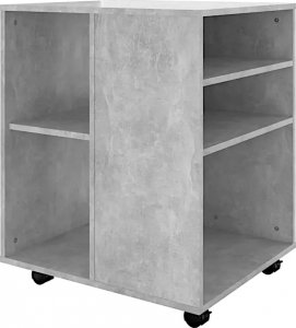 Elior Kontener biurkowy w kolorze szarego betonu - Ivrea 10X 4