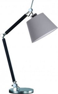 Lampa podłogowa Azzardo Stojąca lampa podłogowa Zyta pokojowa loft czarna szara 1