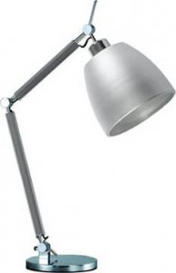 Lampka biurkowa Azzardo srebrna 1