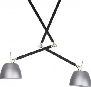 Lampa wisząca Azzardo Metalowa lampa wisząca Zyta reflektorki czarne aluminium 1
