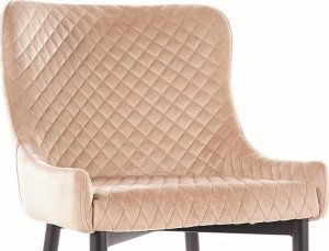 Signal Krzesło COLIN B VELVET beżowe Signal 2