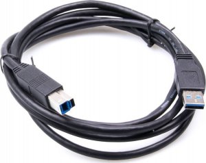 Kabel USB USB-A - USB-B 1.5 m Czarny 1