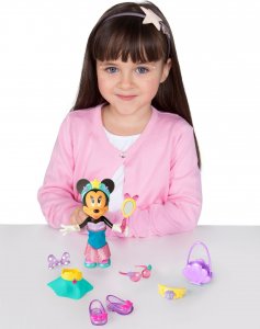 IMC Toys Myszka Minnie lalka fantasy 15 cm + Mini Bubble Bańki mydlane 50 ml 2