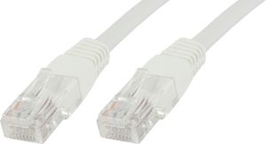 MicroConnect RJ-45/RJ-45 kat.6 U/UTP Biały 10szt. 1m (V-UTP601WVP) 1