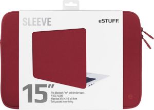 Etui eStuff 15'' Sleeve Macbook Pro (ES82251-MAROON) 1